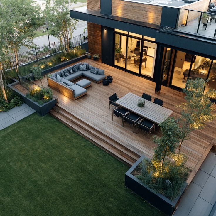 Patio en composite
